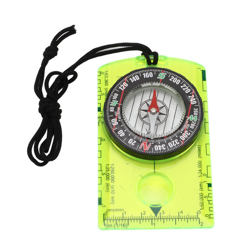 Lightweight Orienteering Compass - DC361 Map Reading Compass for Hiking and Backpacking