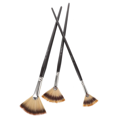 EXCEART 3pcs Office Fan Flat Office Coloring Stationery Acrylic Paint Brush Oval Brushes for Acrylic Painting Students Drawing Stationery Oil Paintbrush Fan Brush Set Wooden Nylon Brush EXCEART 3pcs Office Fan Flat Office Coloring Stationery Acrylic Paint Brush Oval Brushes for Acrylic Painting Students Drawing Stationery Oil Paintbrush Fan Brush Set Wooden Nylon Brush