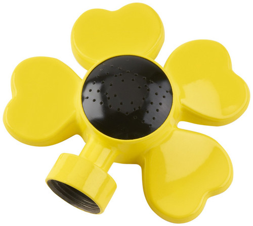 GARDENA CW-901R-Y Flower Design Circular Spot Sprinkler, Yellow