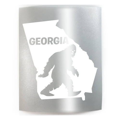 GEORGIA Bigfoot State Sasquatch - PICK COLOR & SIZE - Vinyl Decal Sticker A