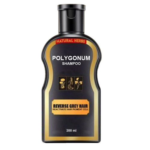 Polygonum Multiflorum Shampoo Anti-Dandruff Anti-Pruritic Darkening Shampoo Volumizing Moisturizing Anti-dandruff Hair Polygonum Shampoo Bar Reverse Gray Hair