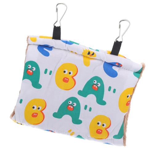 ORFOFE Parakeet Nest Pet Tent Bed Bird Hammock Bird Hanging Nest Practical Bird House Winter Hammock Bird Sleeping Bed Bird Resting Nest Parakeet Bed Cockatiel Nest Cotton Small Cage