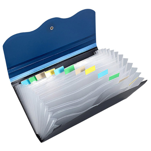 EXCEART Folder Small Accordion File Organizer Multi-Layer File Bag Accordion File Organizer Small Document Organizer File Holder Receipt Organizer Sorting File Bag B5 Pp Bill High Capacity