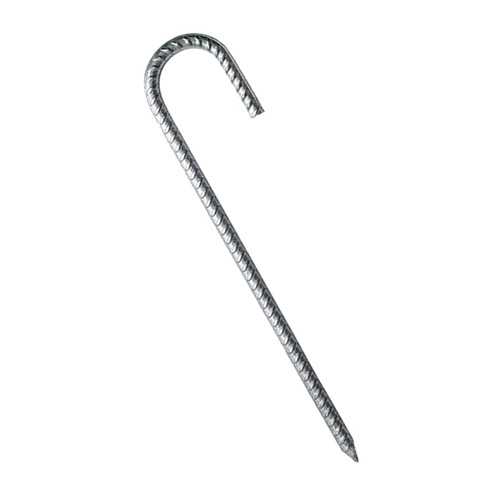 CAXUSD Gardening Nails Ground Rebar Stakes U- Type Galvanized Landscape Staples U- Type Ground Peg Trampoline Stakes Tents Tarps U- Type Stakes Tent Pegs Stake Steel Water