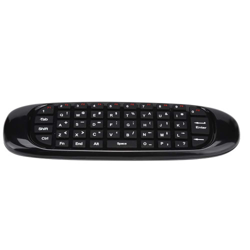 2.4G Wireless Flying Mouse Keyboard Remote Control with USB Receiver for Windows, Mac OS, and