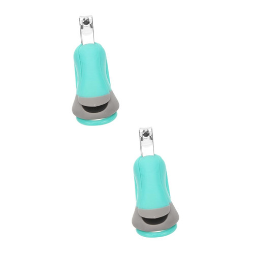 Beavorty 2pcs Magnifying Glass Nail Clippers fingernail Clippers fingernail Trimmer Pedicure Cutters Nail Trimmer for Baby toenail Cutters Pedicure Pliers Portable Stainless Steel Elder