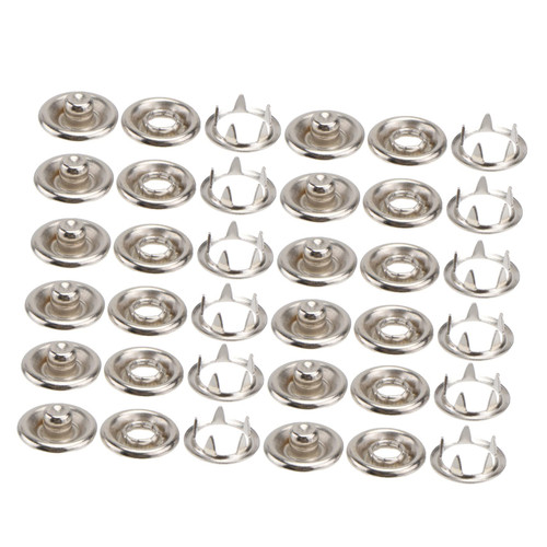 Lurrose 100pcs Metal Snaps Buttons Fasteners Metal Press Studs Hollow Snaps Hollow Metal Buttons Sewing Fasteners Press Studs Buckles Pliers Press Tool Kit Rivet Tool Clothing Child Yiwu