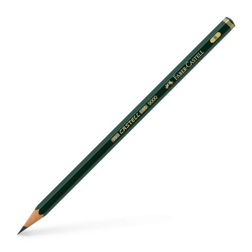Faber-Castell Castell 9000 B Pencil (Pack of 12)