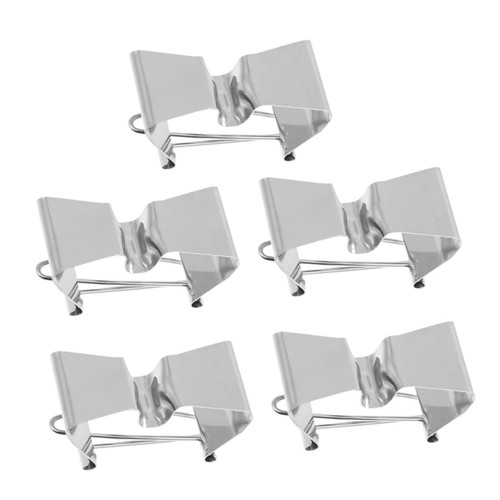 NUOBESTY 5pcs Canvas Clip Artist Art Clamps Framed Stainless Steel Canvas Separating Clips Wet Canvas Painting Clips Frame for Canvas Stainless Steel Clamp for Painting Multifunction Strap