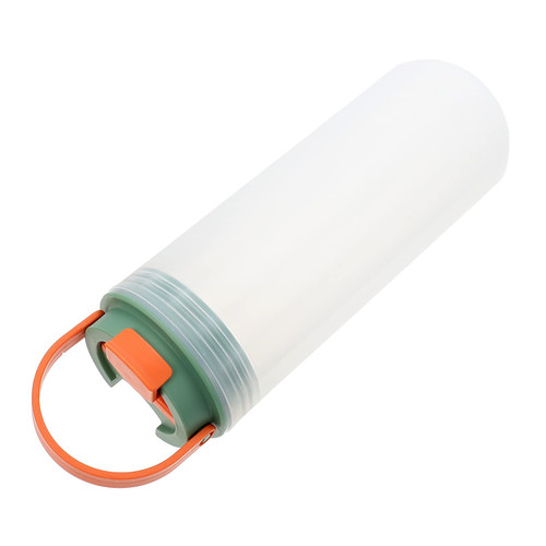 Sosoport Water Bottles Insulated Water Bottle Basketball Water Bottle Outdoor Fitness Water Bottle 550ml Large Capacity Sports Water Jug Green Orange Bike Gallon Water Bottle