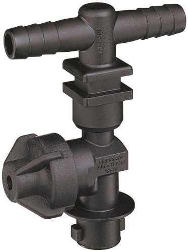 TeeJet 19350-212-540-NYB QJ200 Series Diaphragm Check Valve, Double Hose Shank - 1/2" Hose