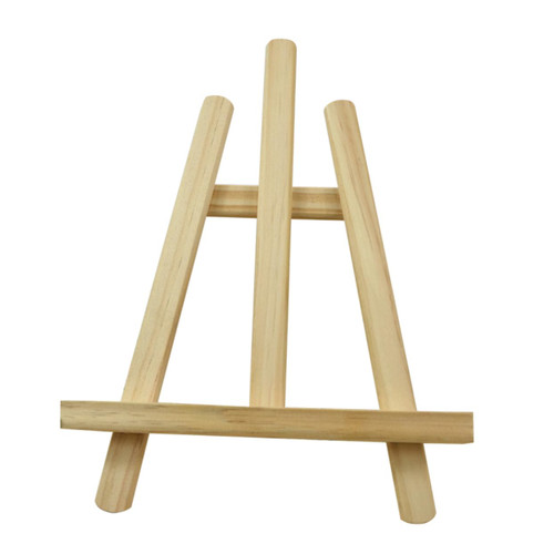 VILLCASE Business Display Stand Small Easel Stand DIY Tabletop Easel Art Easel Table Display Easel Desk Easel Mini Display Easel Painting Easel Triangle Support Easel Photo Wood Bamboo