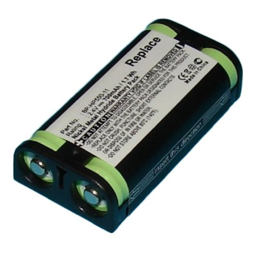 Sony BP-HP550-11 Cordless Phone Battery Ni-MH, 2.4 Volt, 700 mAh - Ultra Hi-Capacity - Replacement for SONY MDR-RF800/900 Rechargeable Battery
