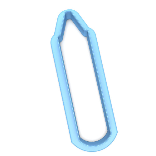 Sweet Prints Inc Crayon (outline) Cookie Cutter - Dishwasher Safe (3")