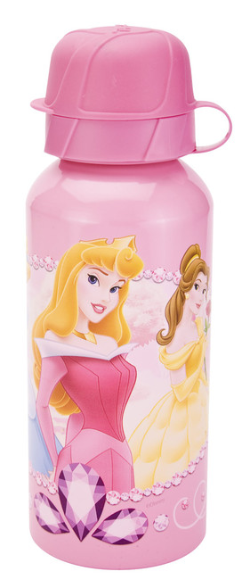 Zak Designs Disney Princesses 13-Ounce Aluminum Sports Bottle