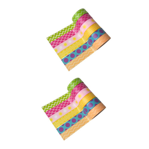 TEHAUX 12 Rolls Christmas Wrapping Tape Washi Decorative Tape Wrapping Washi Tape Decorative Washi Masking Tape Christmas Tape Crafts Washi Tape Washi Tape Craft DIY Washi Tape Gift Paper