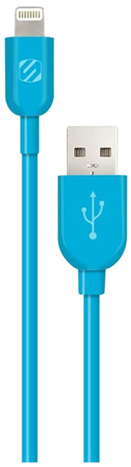 SCOSCHE StrikeLine II 3' Charge & Sync Cable for Lightning Devices - Blue
