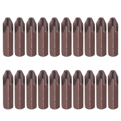 Utoolmart 20Pcs Phillips PH3 Screwdriver Bits, 8mm Dia Hex Shank, S2 Magnetic Screwdriver Bits, 32mm Length