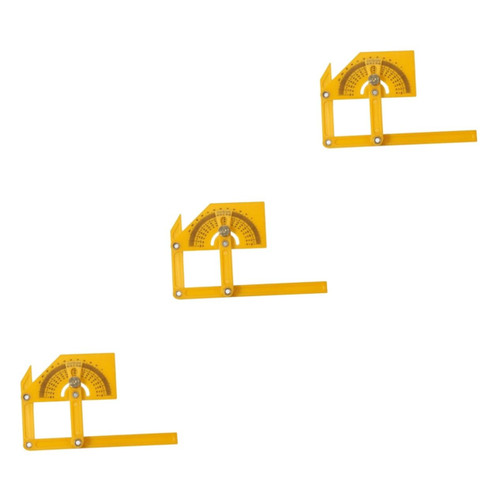Angoily 3pcs Measuring Tape Outdoor Tool Ruler Measuring Ruler Multi Angle Ruler Measuring Instrument Fold