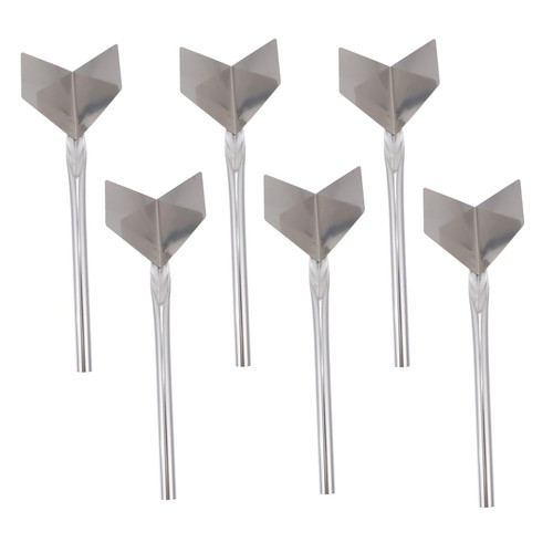 YARNOW 6pcs Yin Yang corner tool Drywall Inside Corner Tool wall cement corner wall plaster tool plaster tools Corner Puttying Decor Trowel paint Stainless steel wipe the wall