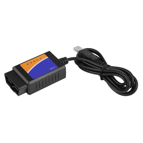 Professional OBDII Diagnostic Scan Tool Diagnostic Interface Scanner OBD2 USB Connector OBD2 Adapter OBD2 Diagnostic Scan Code Reader Tool for Benz Citroen