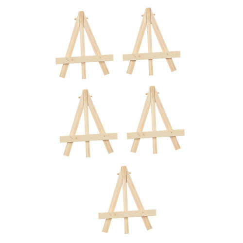 ifundom 5pcs Drawing Board Wooden Table Easel Chalkboard Easel for Kids Wooden Display Easel Easels for Kids Coin Display Easel Desktop Easel Kids Easels Kids Decor Child Photo Sketchpad