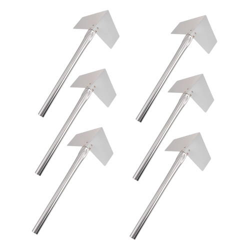 6pcs Yin Yang corner tool drywall mudding trowel corner putty sheetrock corner tool restorer tool drywall tools plaster tools Ergonomic Tool hand tools Stainless steel repair