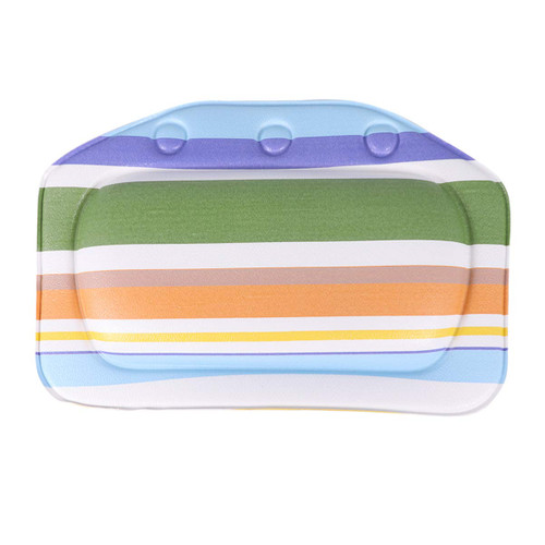 1pc Sponge Bathtub Pillow tub Pillow for Bath Bathtub Pillows tub Support Cushion Shower Pillow Non-Slip Suction Cups Bath Pillow PVC Supple Bathtub Pillow Spa Massage Pillow
