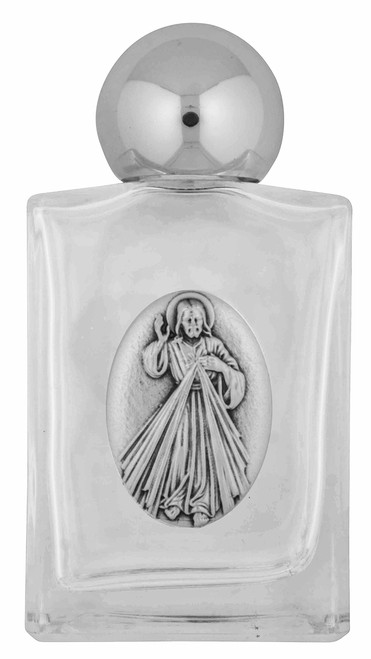 Venerare Glass Holy Water Bottle (Divine Mercy)