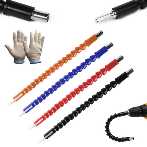 Superbit - Superbit Screwdriver Flexible, Super Bit Bendable, Superbit Screwdriver Tool, Superbit Bends And Twists 360 Degrees, Super Bit Flexible Drill Bit Extension, for Any Angle (1PC Blue)