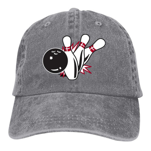 YOHOMO Bowling Unisex Vintage Adjustable Cotton Baseball Cap Denim Dad Hat Cowboy Hat YOHOMO Bowling Unisex Vintage Adjustable Cotton Baseball Cap Denim Dad Hat Cowboy Hat