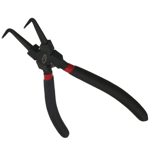 Utoolmart Internal Snap Ring Plier Angled Retaining Ring Pliers Bent Nose 7-Inch 1pcs