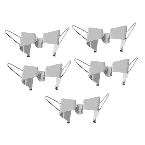 ULDIGI 5pcs Canvas Clip Wet Canvas Clamp Metal Canvas Frame Separating Clip Oil Painting Frame Clamp The Frame Canvas Frames Oil Painting Supply Multifunction Stainless Steel Art Supplies