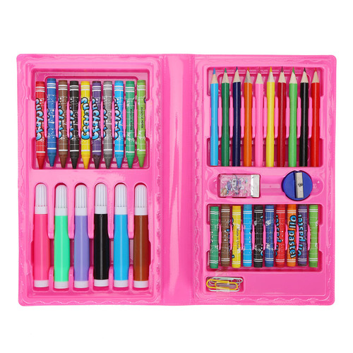 FASJ Oil Pastel, Drawing Kit Easy To Carry Non?toxic with Colored Pencil Crayon Oil Pastel for Painting