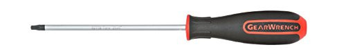 GEARWRENCH 82741 T30 x 6" Tamper Proof Torx Dual Material Screwdriver, Black