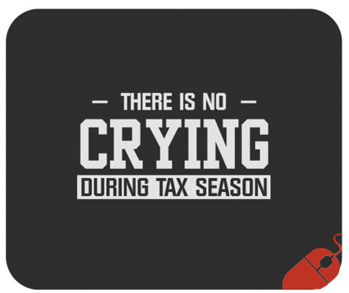 Novelty Accounting Mousepad Accountants Mouse Pad - Tax Season Accountant CPA Mousemat 9.2 Inch Mouse Mats Colleague Gifts Funniest