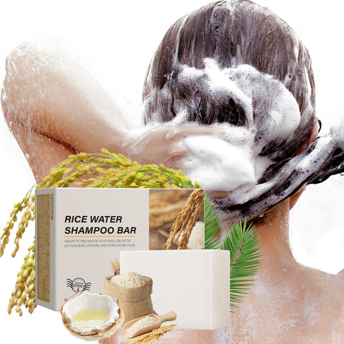 Shampoo Bar Rice Water Shampoo Bar,oil control,Solid Shampoo Bar,Strengthening hair,2 In1 Shampoo and Conditioner Bar,Nourishing Smoothing Hair,shampoo bars for hair,rice shampoo bars for hair growth,For all hair types140g Shampoo Bar Rice Water Shampoo Bar,oil control,Solid Shampoo Bar,Strengthening hair,2 In1 Shampoo and Conditioner Bar,Nourishing Smoothing Hair,shampoo bars for hair,rice shampoo bars for hair growth,For all hair types140g
