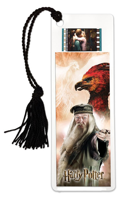 FilmCells Harry Potter (Dumbeldore Fawkes Phoenix) Bookmark with Tassel and Real 35mm Film Clip FilmCells Harry Potter (Dumbeldore Fawkes Phoenix) Bookmark with Tassel and Real 35mm Film Clip