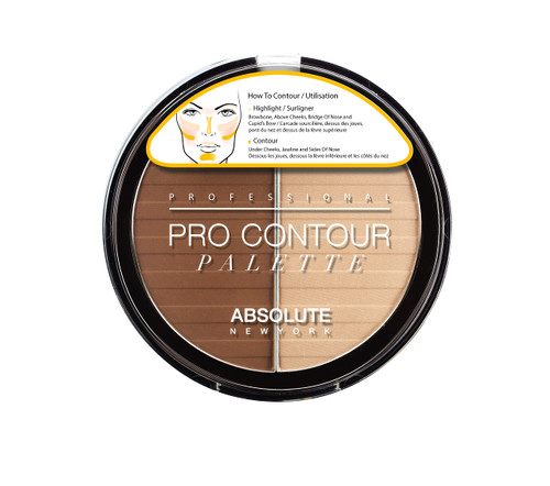 Absolute New York Pro Contour Palette (Light)