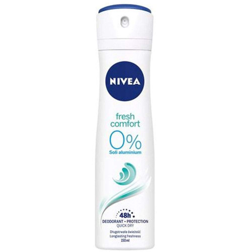 Nivea Fresh Comfort Spray Deodorant 0 % Aluminum Salts -150 ml