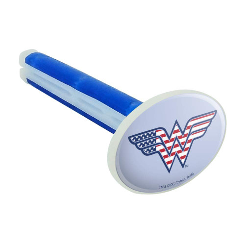 Wonder Woman USA American Flag Logo Car Air Freshener Vent Clip