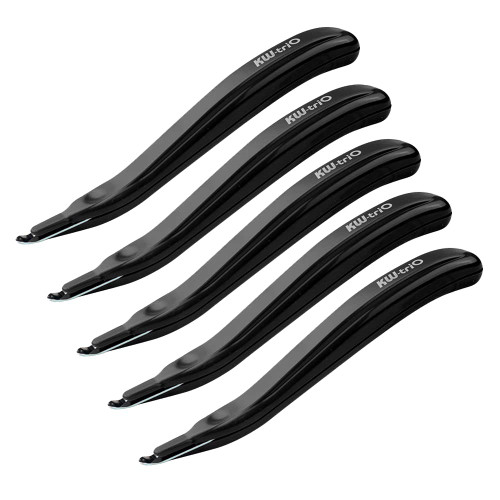 Eforcase 5 Pack Staple Remover, Staple Puller Tool, Professional Magnetic Staple Remover Puller Staple Remover Rubberized Tool for Office School and Home Staple Pin Pull Easy to Remove