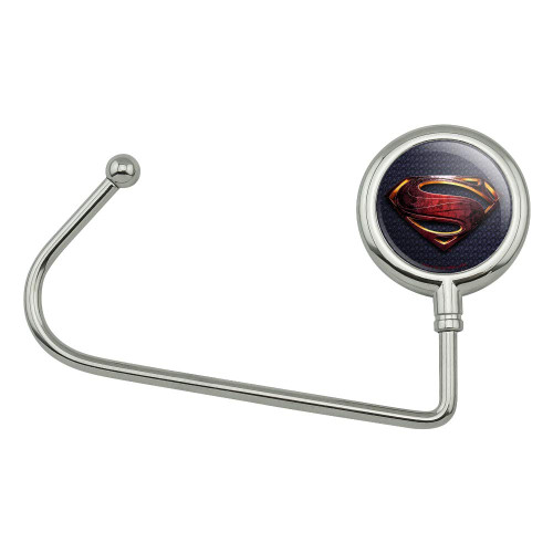 GRAPHICS & MORE Justice League Movie Superman Logo Purse Bag Hanger Holder Hook