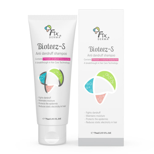FIXDERMA 2% Salicylic Acid Bioteez-S Shampoo with 1% Zinc Pyrithione & Tea Tree Oil | Anti Dandruff Shampoo | Sulphate & Paraben free Shampoo - 2.65 Fl Oz FIXDERMA 2% Salicylic Acid Bioteez-S Shampoo with 1% Zinc Pyrithione & Tea Tree Oil | Anti Dandruff Shampoo | Sulphate & Paraben free Shampoo - 2.65 Fl Oz