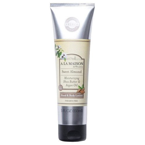 A LA MAISON De Provence Hand and Body Lotion | Natural Moisturizing Lotion with Argan Oil and Shea Butter | Moisturizer for Dry Skin | Paraben and Phthalates Free | Sweet Almond Scent (1 Pack) A LA MAISON De Provence Hand and Body Lotion | Natural Moisturizing Lotion with Argan Oil and Shea Butter | Moisturizer for Dry Skin | Paraben and Phthalates Free | Sweet Almond Scent (1 Pack)