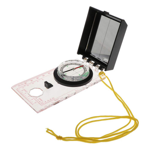 Map Ruler Scale Navigation Compass Scouts Survival Outdoor Camping Kits North Navigation Survival