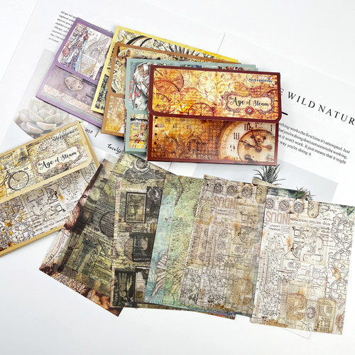 120 PCS Aesthetic Scrapbook Paper Vintage Scrapbooking Supplies Decorative Junk Journaling Supplies DIY Planners Diary Embellishment Supplies Craft Paper Art Craft 120 PCS Aesthetic Scrapbook Paper Vintage Scrapbooking Supplies Decorative Junk Journaling Supplies DIY Planners Diary Embellishment Supplies Craft Paper Art Craft