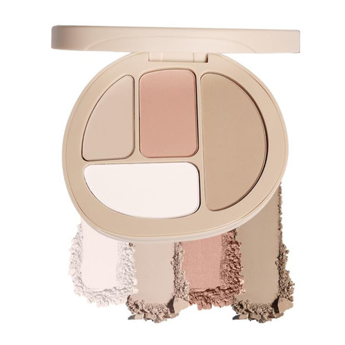 Facial Contouring Matte Highlighter Palette Blush Nose Cosmetic,4 Colors Contour Blush Concealer Palette with Mirror,Contour and Highlight Blush Makeup Palette (W01) Facial Contouring Matte Highlighter Palette Blush Nose Cosmetic,4 Colors Contour Blush Concealer Palette with Mirror,Contour and Highlight Blush Makeup Palette (W01)