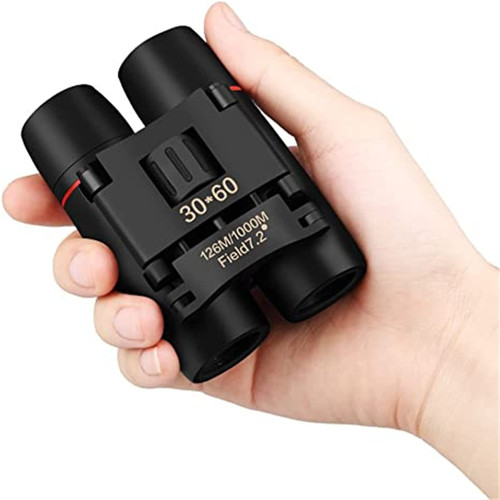 Mini Compact Binoculars for Adults and Kids 30 x 60, Lightweight Pocket Binoculars for Bird Watching Wildlife Hunting Portable Fogproof Waterproof Binoculars Telescope for Travelling