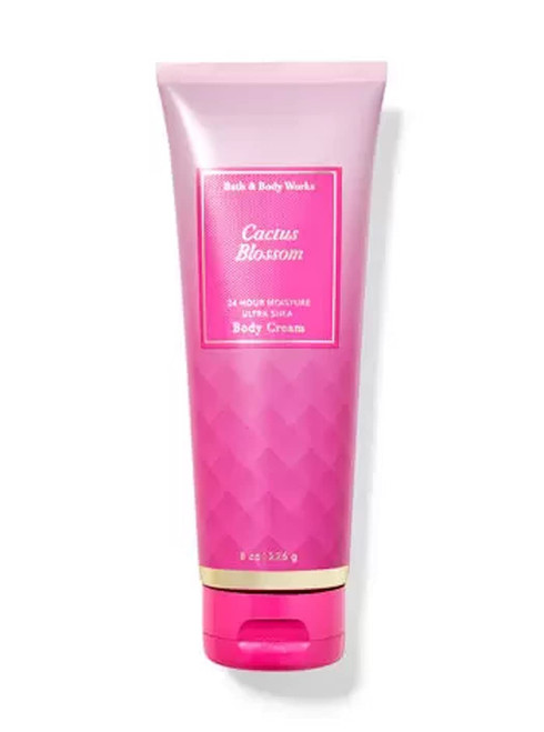 Bath & Body Works Cactus Blossom Signature Collection Ultra Shea Body Cream 8 Ounce (Cactus Blossom)